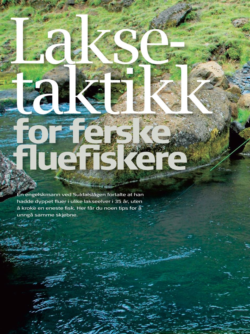 lakseelver i 35 år, uten å kroke en eneste fisk.