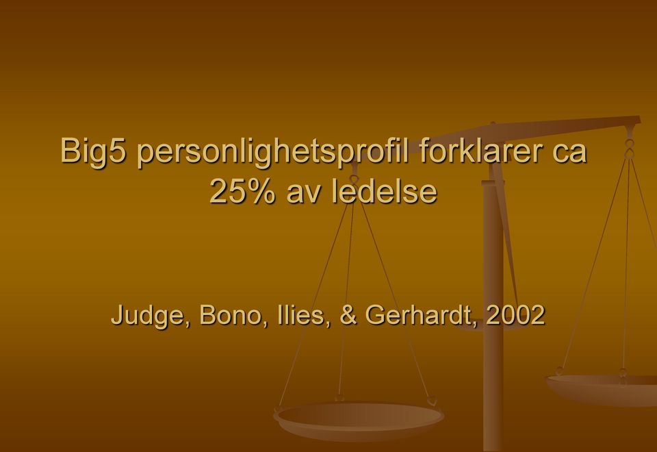 forklarer ca 25% av