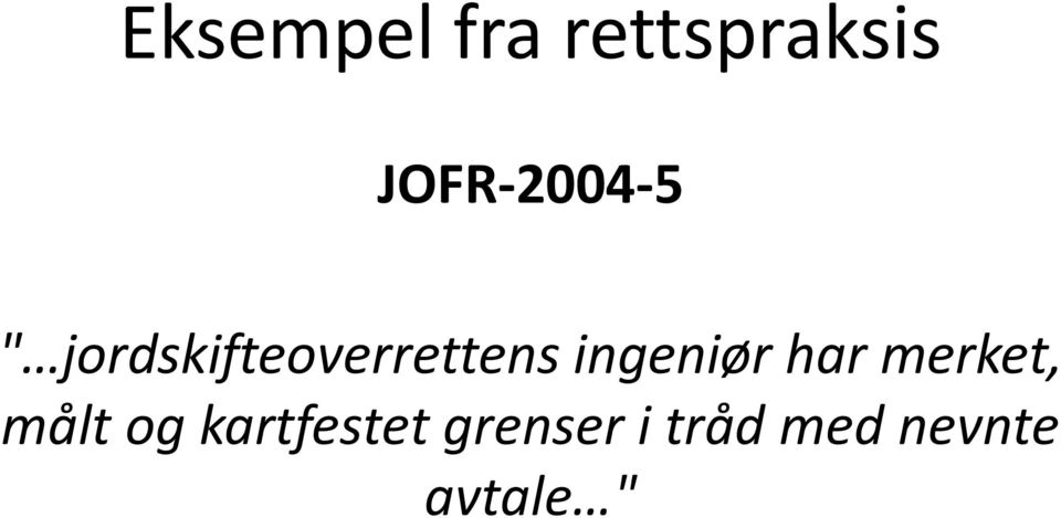 jordskifteoverrettens ingeniør