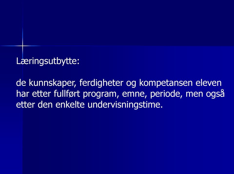 etter fullført program, emne, periode,