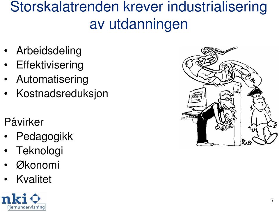 Effektivisering Automatisering