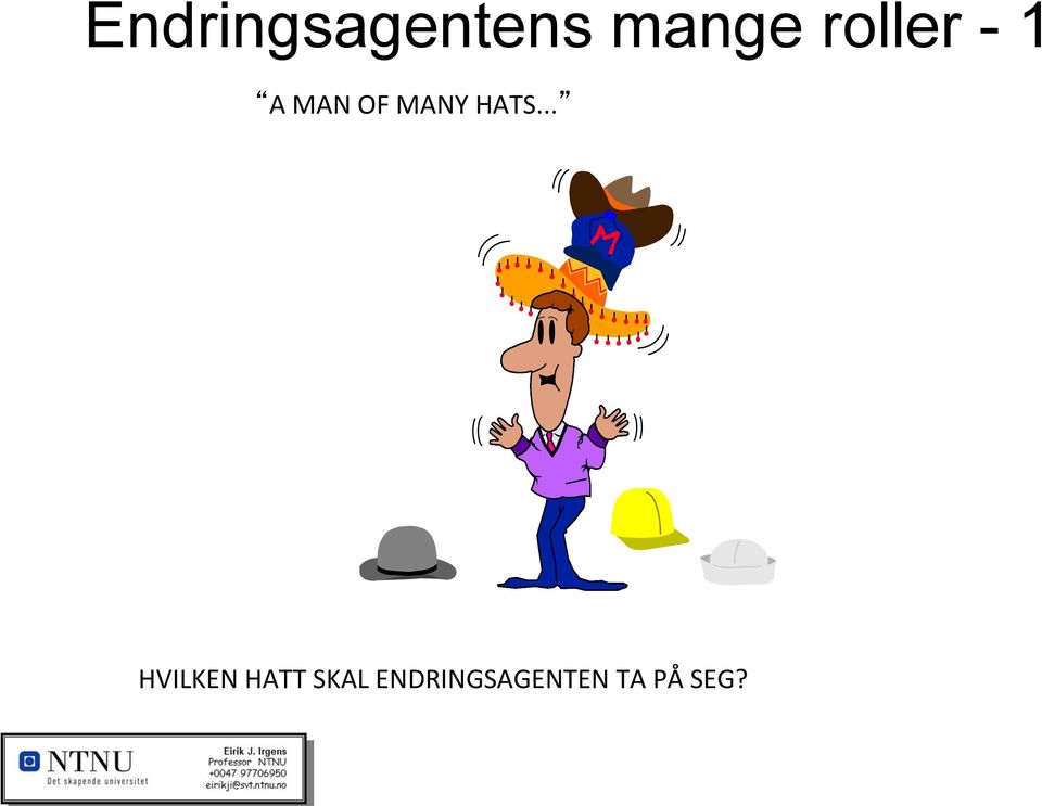 HATS... HVILKEN HATT