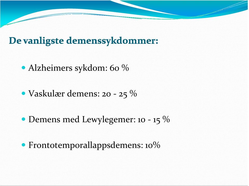 Demens med Lewylegemer: 10