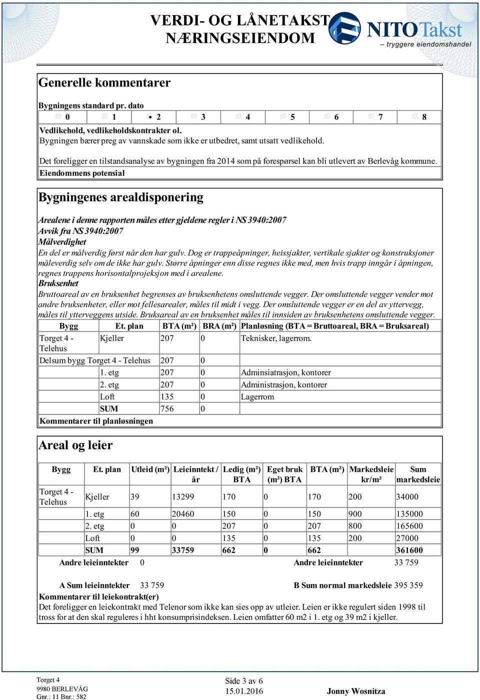 gjeldene regler i NS 3940:2007 Avvik fra NS 3940:2007 Målverdighet En del er målverdig først når den har gulv Dog er trappeåpninger, heissjakter, vertikale sjakter og konstruksjoner måleverdig selv