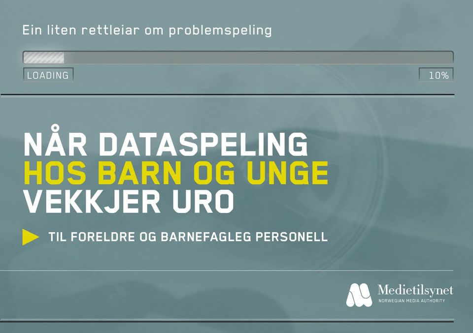 dataspeling hos barn og unge