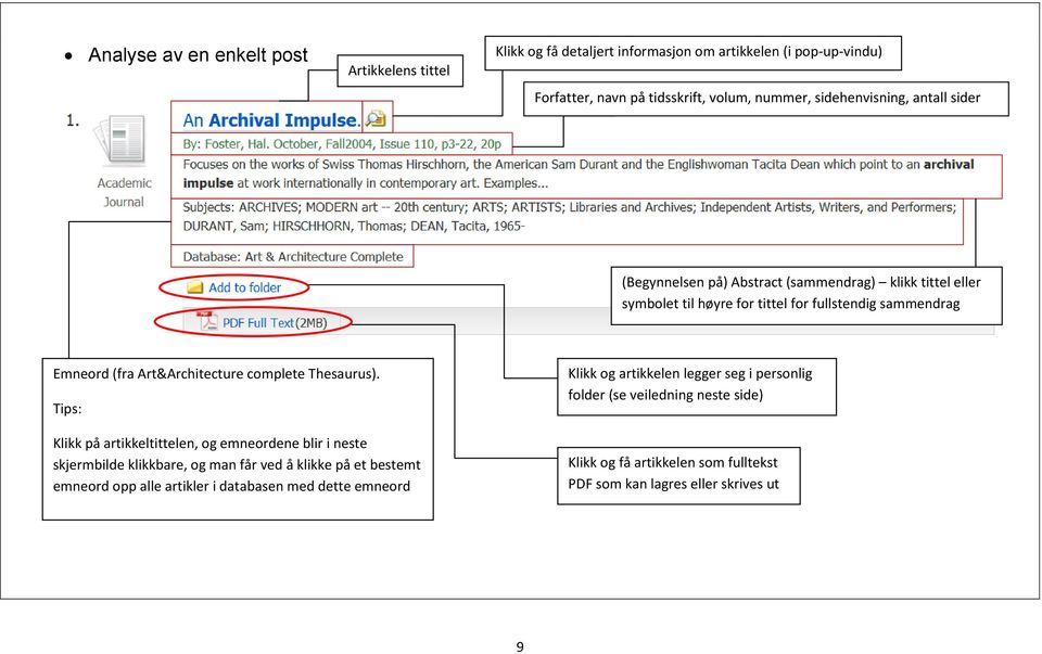 Art&Architecture complete Thesaurus).