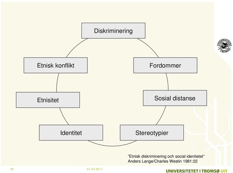 Stereotypier Etnisk diskriminering och