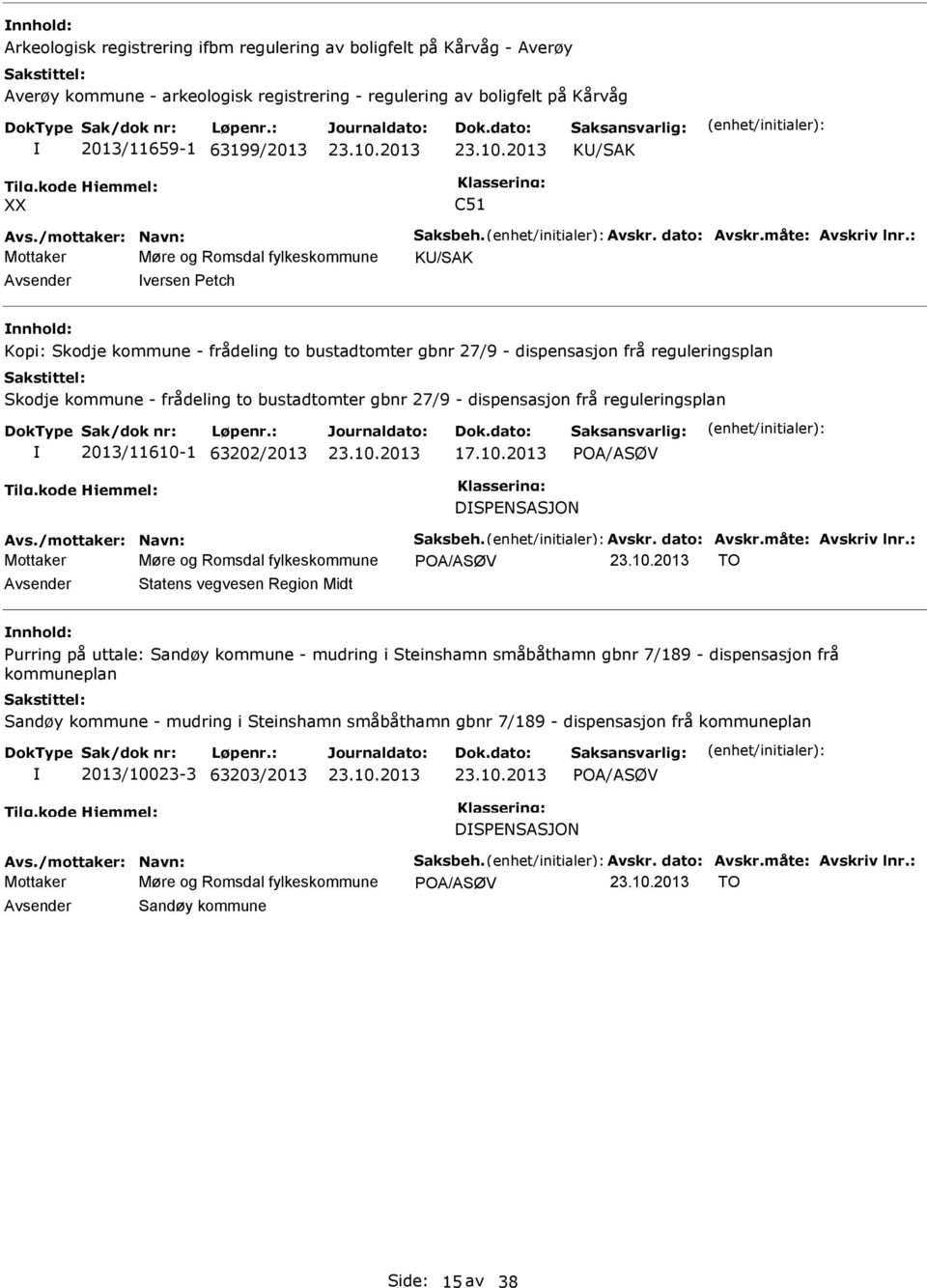 bustadtomter gbnr 27/9 - dispensasjon frå reguleringsplan 2013/11610-