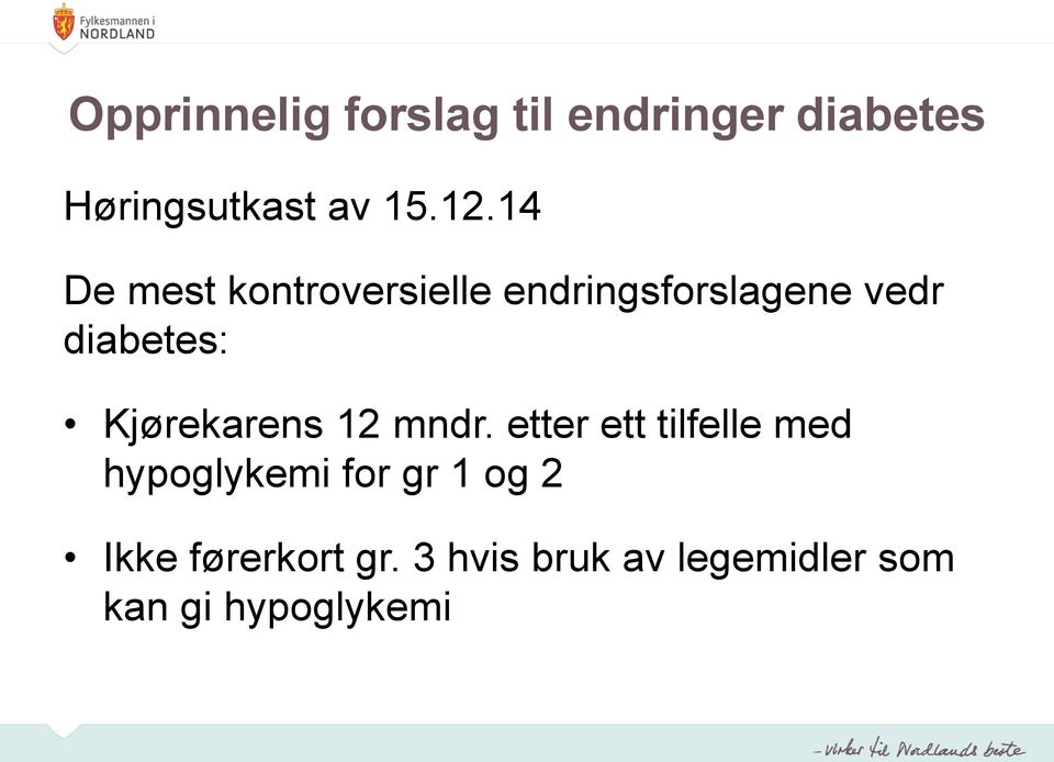 Kjørekarens 12 mndr.