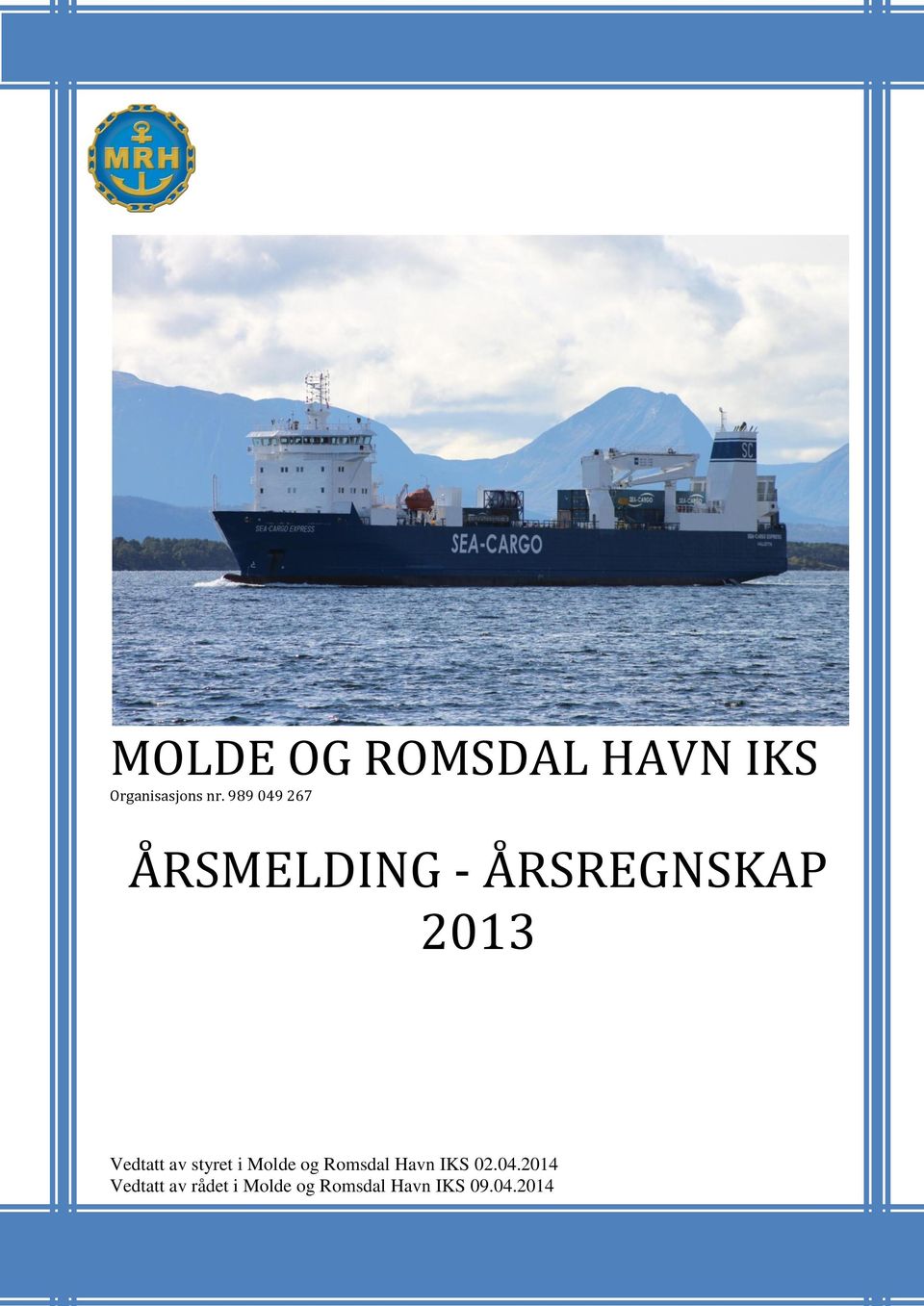 av styret i Molde og Romsdal Havn IKS 02.04.