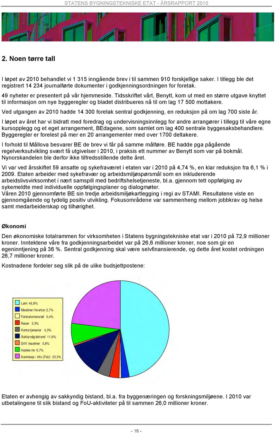 Tidsskriftet vårt, Benytt, kom ut med en større utgave knyttet til informasjon om nye byggeregler og bladet distribueres nå til om lag 17 500 mottakere.