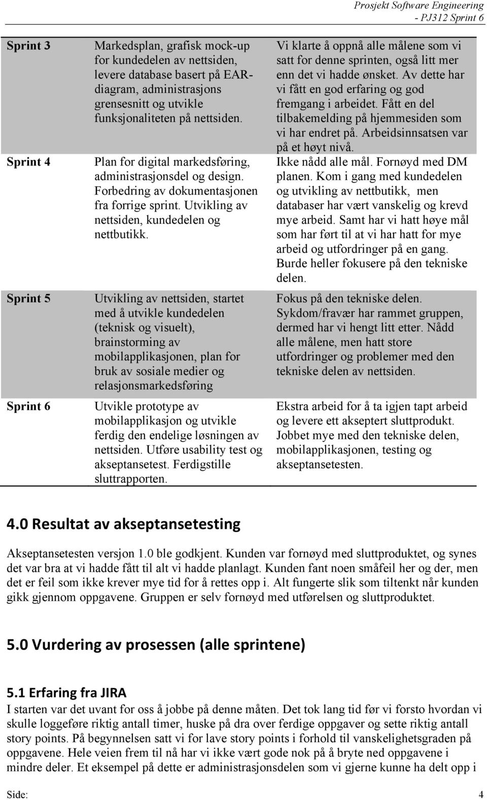 Utvikling av nettsiden, startet med å utvikle kundedelen (teknisk og visuelt), brainstorming av mobilapplikasjonen, plan for bruk av sosiale medier og relasjonsmarkedsføring Utvikle prototype av