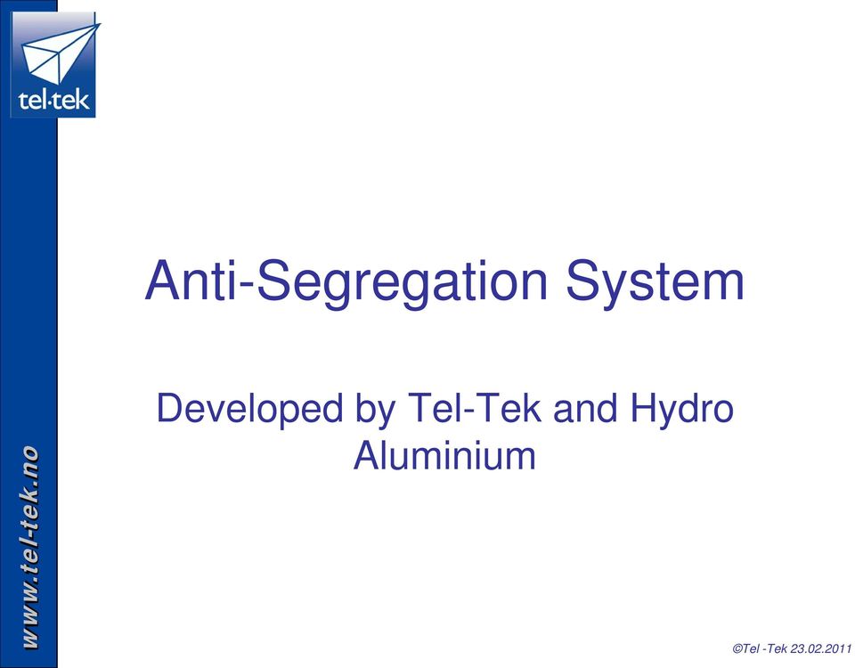 Tel-Tek and Hydro