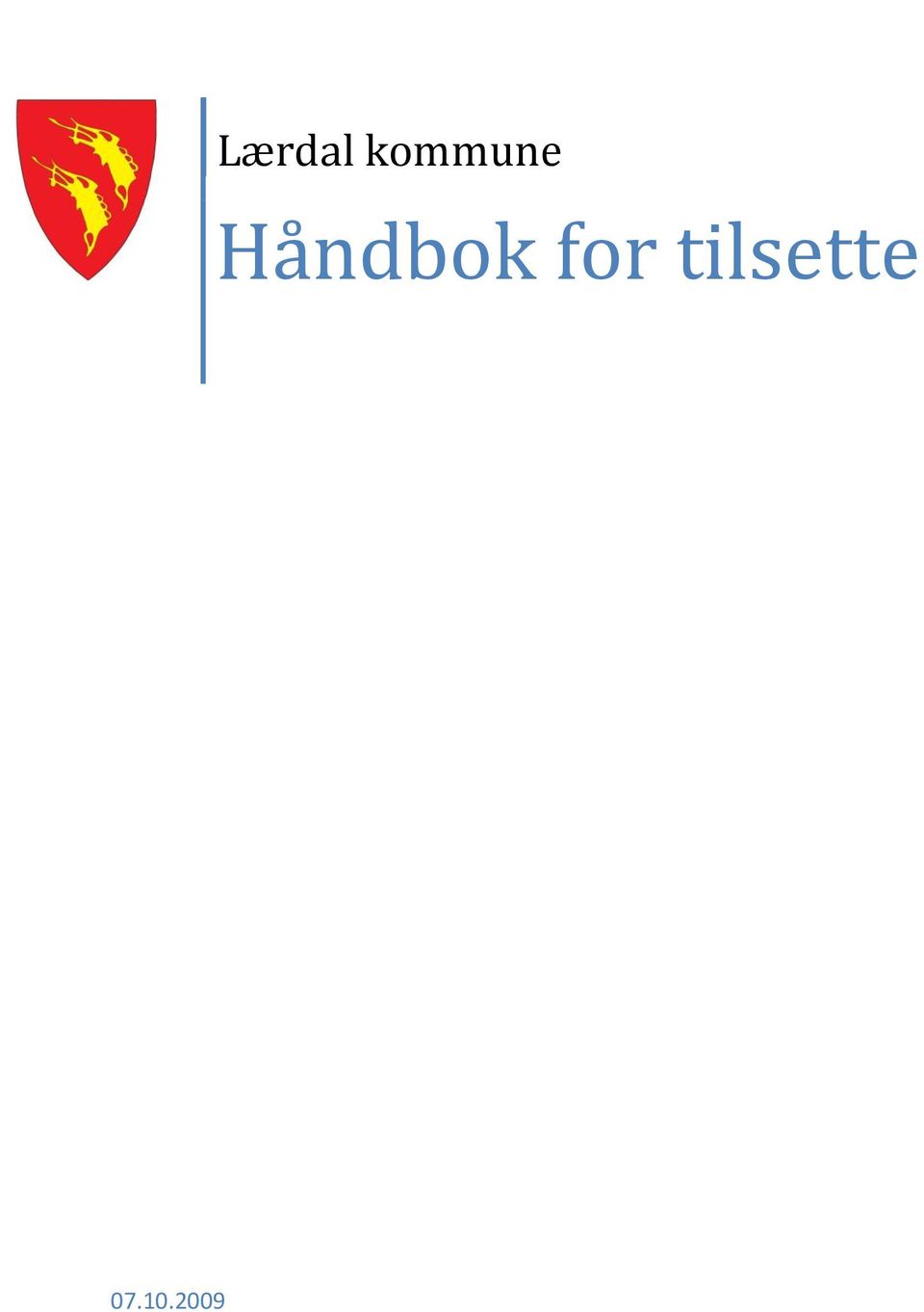 Håndbok for