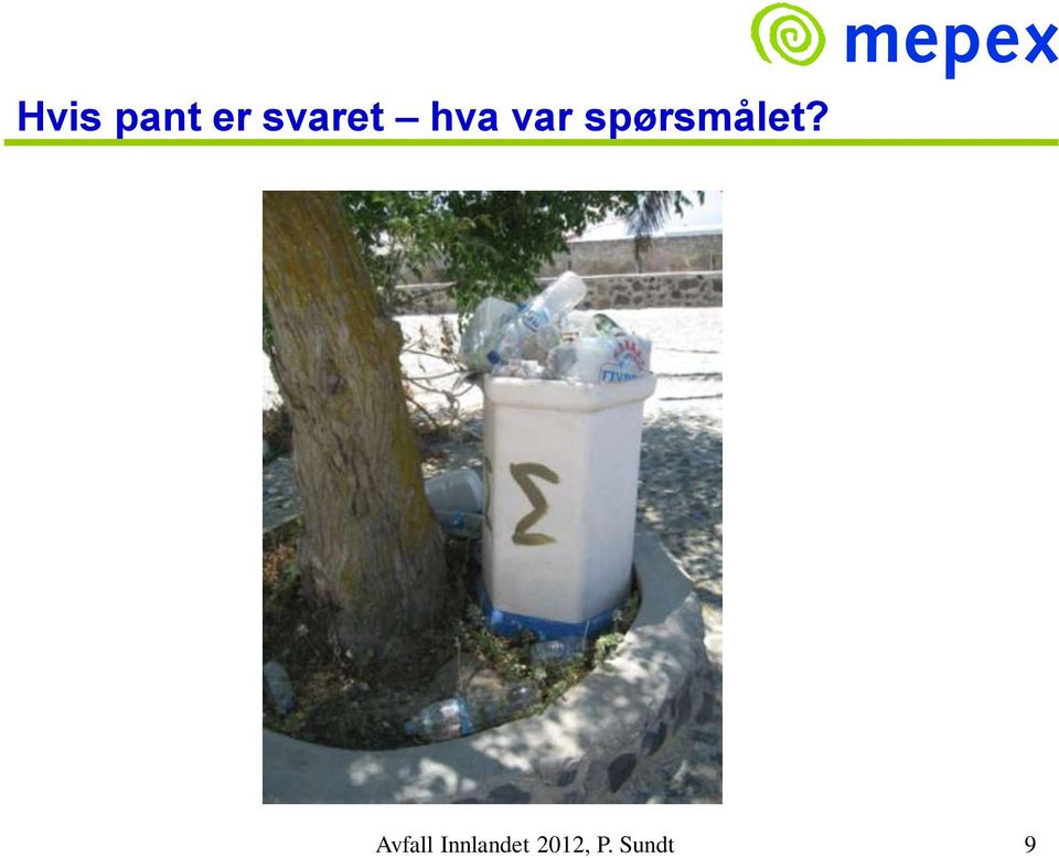 spørsmålet?