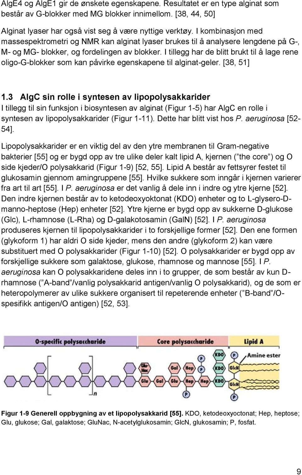 I tillegg har de blitt brukt til å lage rene oligo-g-blokker som kan påvirke egenskapene til alginat-geler. [38, 51] 1.