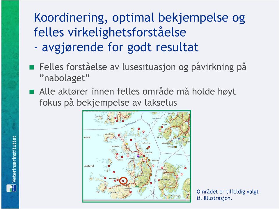 påvirkning på nabolaget Alle aktører innen felles område må holde høyt