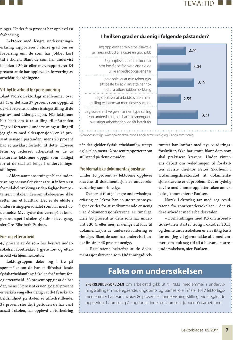 medlemmer over 55 år er det kun 37 prosent som oppgir at de vil fortsette i undervisningsstilling til de går av med alderspensjon.