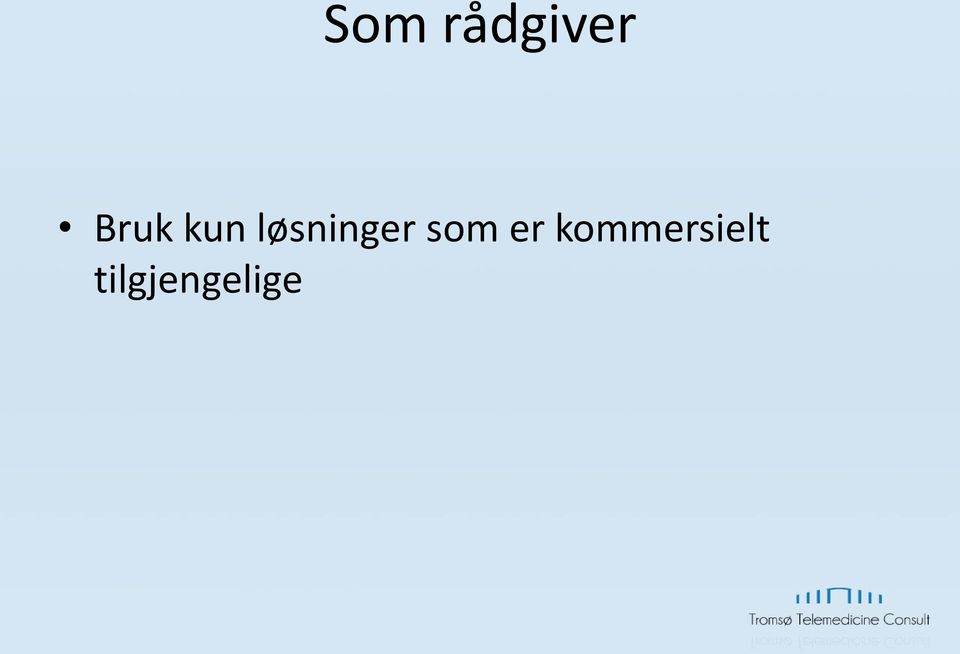 løsninger som