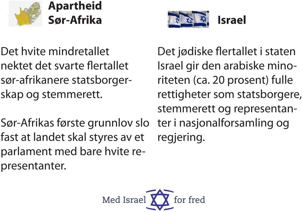 Sør-Afrikas første grunnlov slo fast at landet skal styres av et parlament med bare hvite