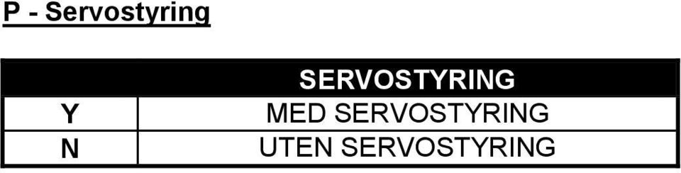 MED SERVOSTYRING