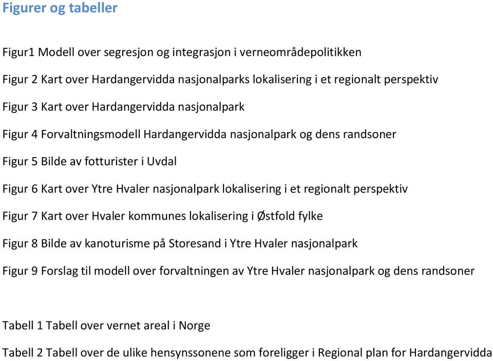 lokalisering i et regionalt perspektiv Figur 7 Kart over Hvaler kommunes lokalisering i Østfold fylke Figur 8 Bilde av kanoturisme på Storesand i Ytre Hvaler nasjonalpark Figur 9 Forslag til