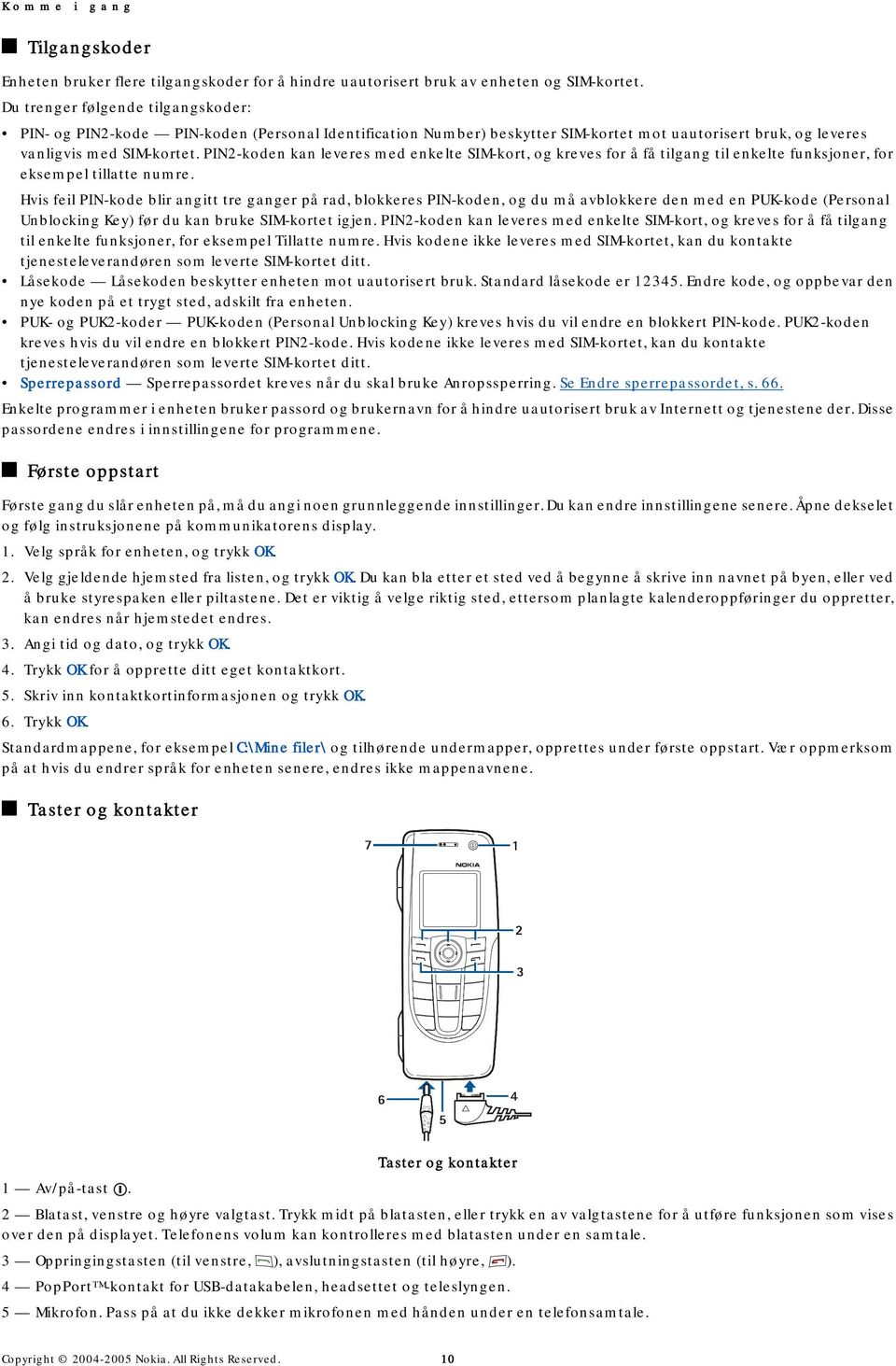 PIN2-koden kan leveres med enkelte SIM-kort, og kreves for å få tilgang til enkelte funksjoner, for eksempel tillatte numre.