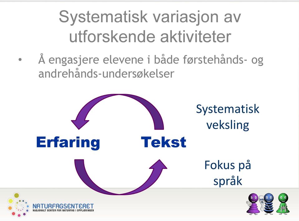 førstehånds- og andrehånds-undersøkelser