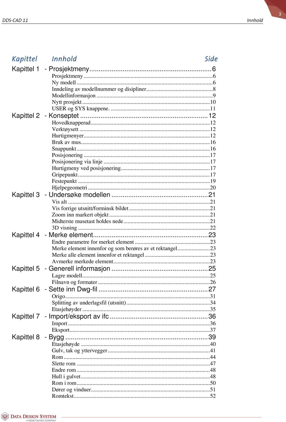 .. 12 Bruk av mus... 16 Snappunkt... 16 Posisjonering... 17 Posisjonering via linje... 17 Hurtigmeny ved posisjonering... 17 Gripepunkt... 17 Festepunkt... 19 Hjelpegeometri... 20 - Undersøke modellen.