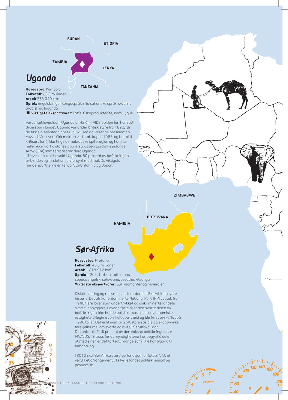 Uganda var under brtsk styre fra 1890, før de fkk sn selvstendghet 1962.