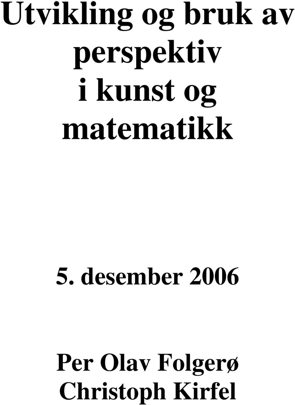 matematikk 5.