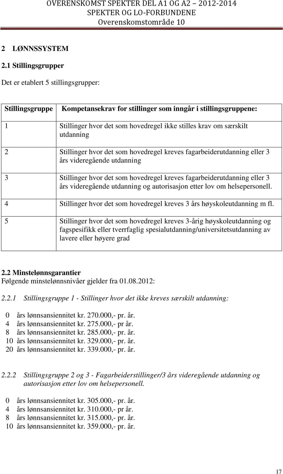 utdanning 2 Stillinger hvor det som hovedregel kreves fagarbeiderutdanning eller 3 års videregående utdanning 3 Stillinger hvor det som hovedregel kreves fagarbeiderutdanning eller 3 års videregående