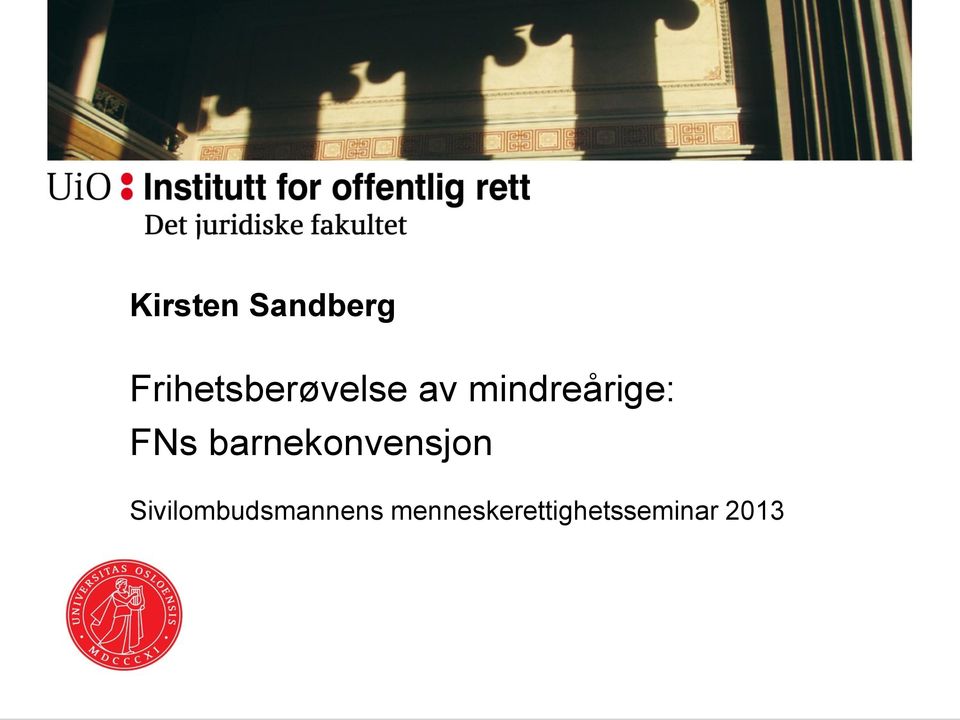 mindreårige: FNs