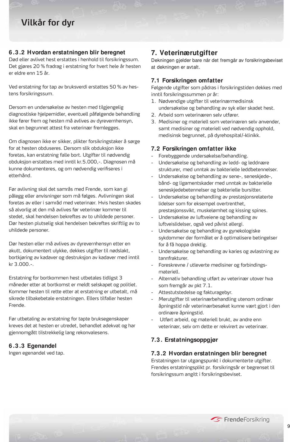 Dersom en undersøkelse av hesten med tilgjengelig diagnostiske hjelpemidler, eventuell påfølgende behandling ikke fører frem og hesten må avlives av dyrevernhensyn, skal en begrunnet attest fra