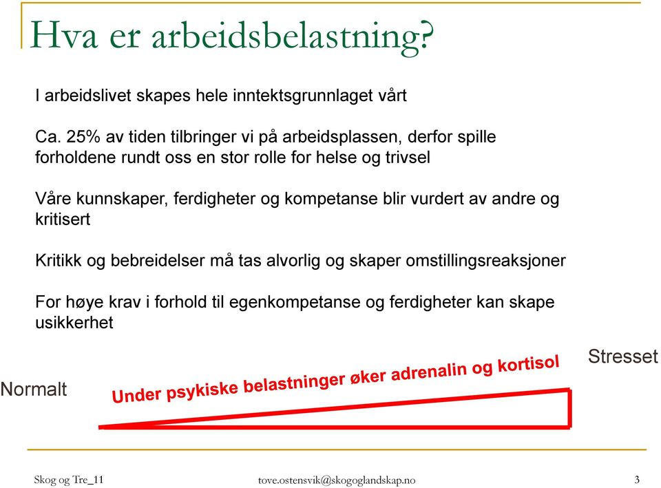 kunnskaper, ferdigheter og kompetanse blir vurdert av andre og kritisert Kritikk og bebreidelser må tas alvorlig og skaper