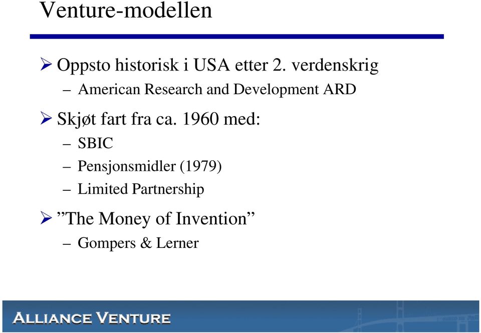 Skjøt fart fra ca.