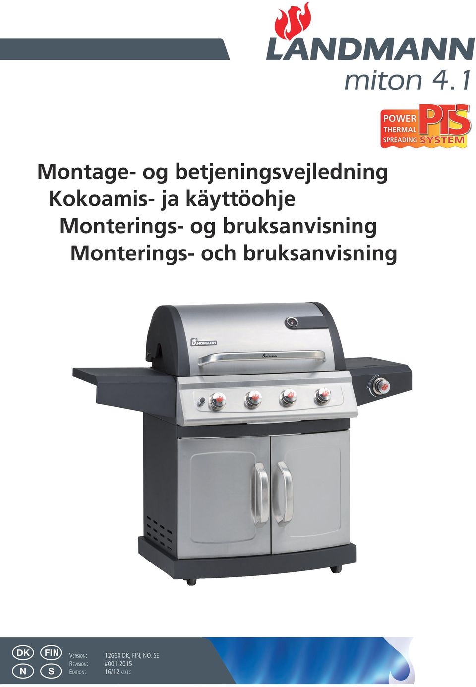 käyttöohje Monterings- og bruksanvisning