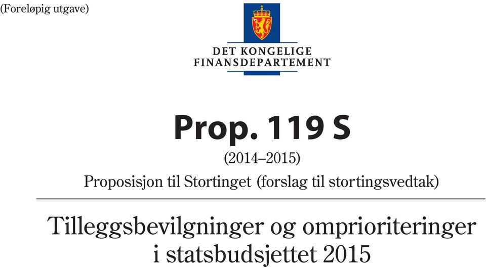 Stortinget (forslag til stortingsvedtak)