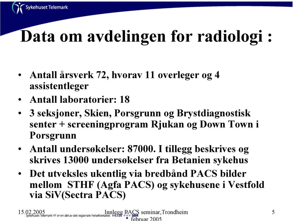 undersøkelser: 87000.