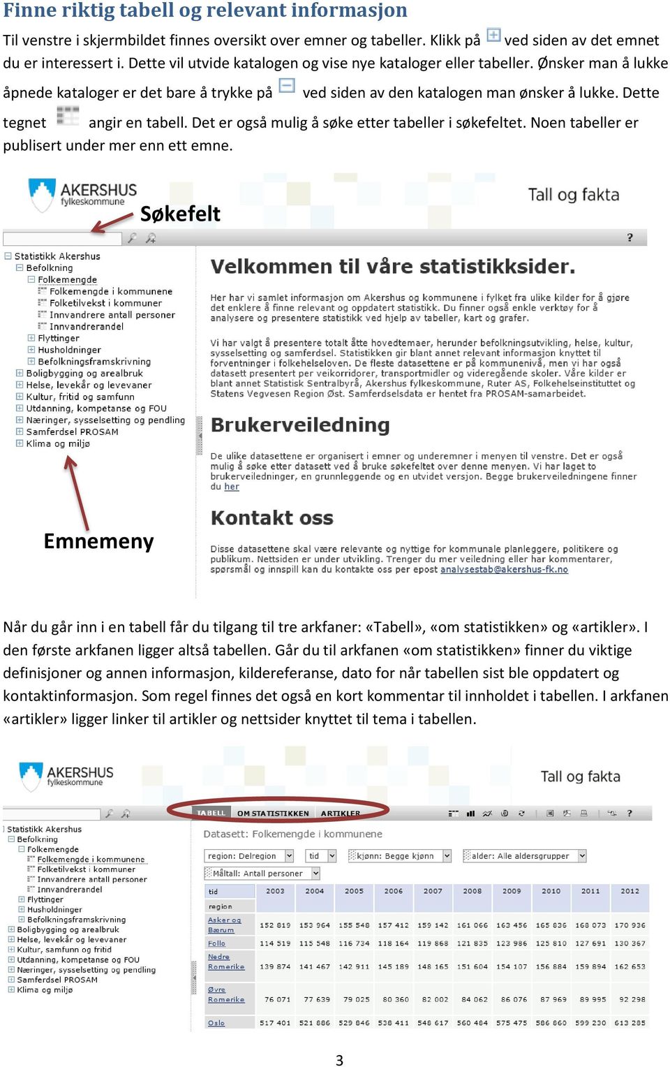 Dette tegnet angir en tabell. Det er også mulig å søke etter tabeller i søkefeltet. Noen tabeller er publisert under mer enn ett emne.