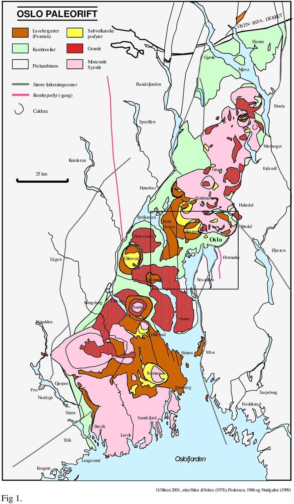 Krokskogen Bærum Oslo Nittedal Lågen Glitrevann Østmarka Øyeren Drammen Nesodden Kongsberg Eikeren Sande Notodden Hurum Hillestad Horten Moss Ramnes Gjerpen Fen