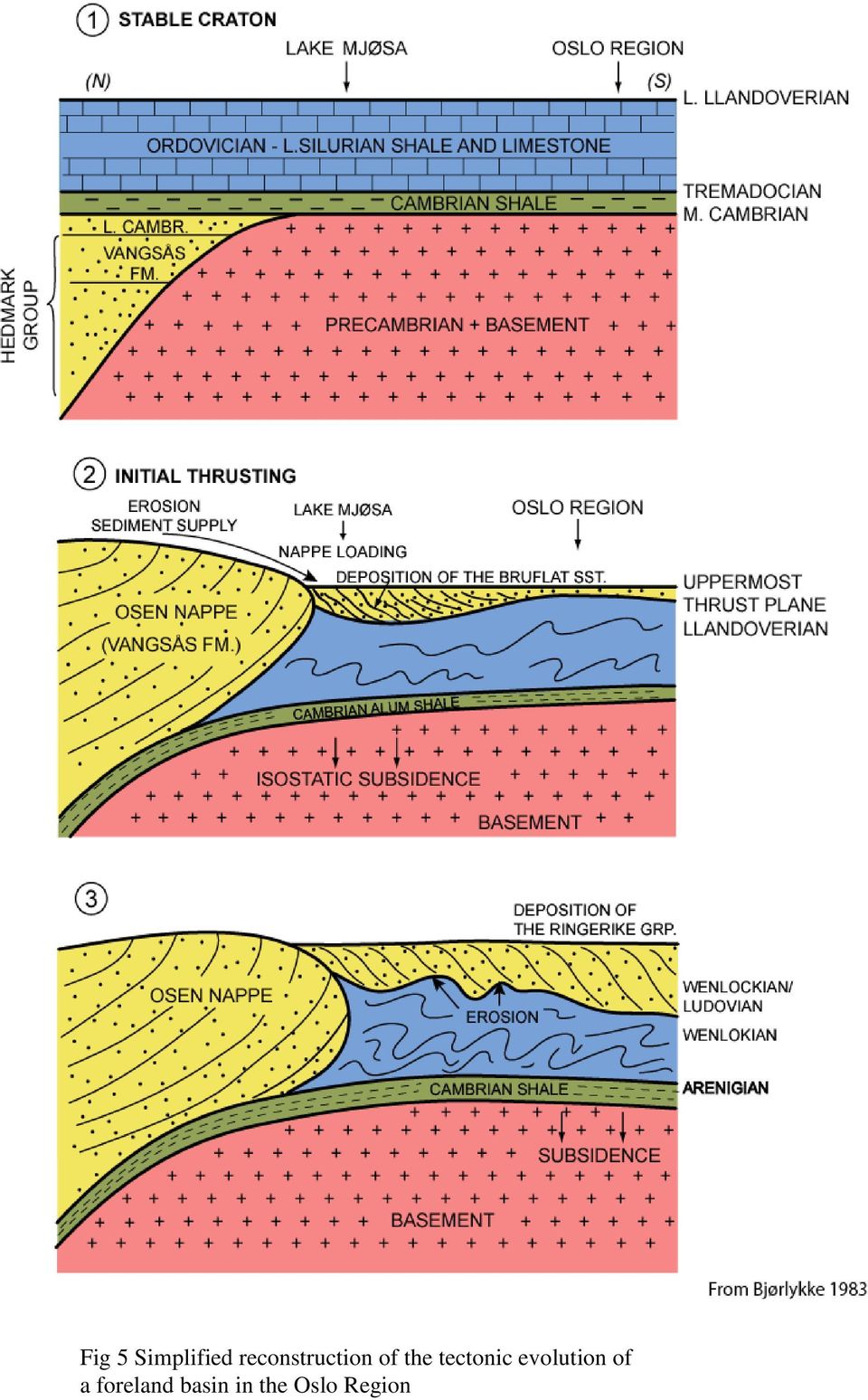 tectonic evolution of a