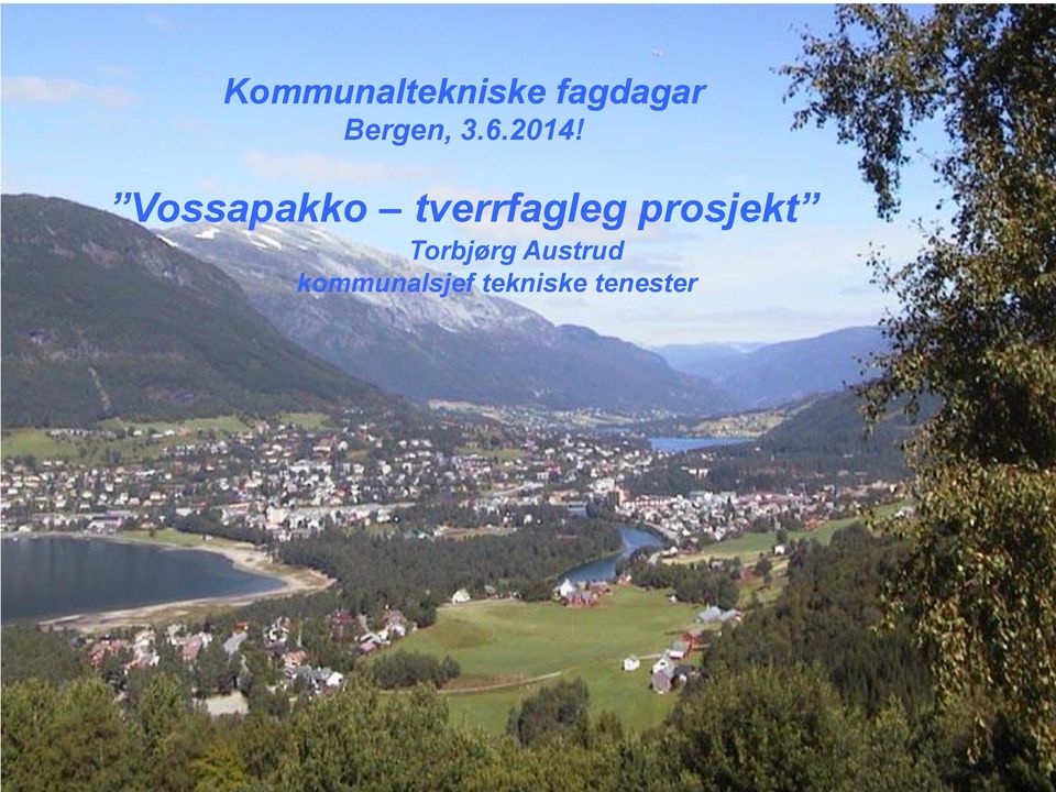 Vossapakko tverrfagleg