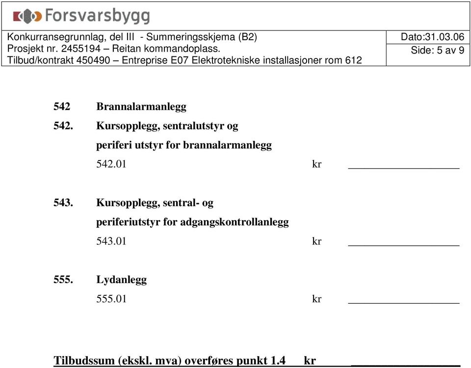 542.01 kr 543.