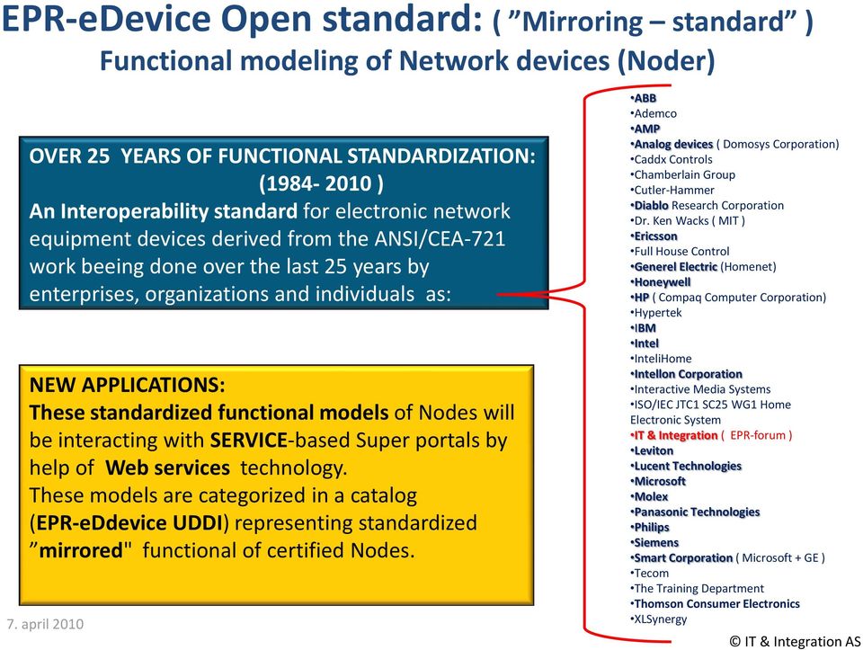 models of Nodes will be interacting with SERVICE-based Super portals by help of Web services technology.