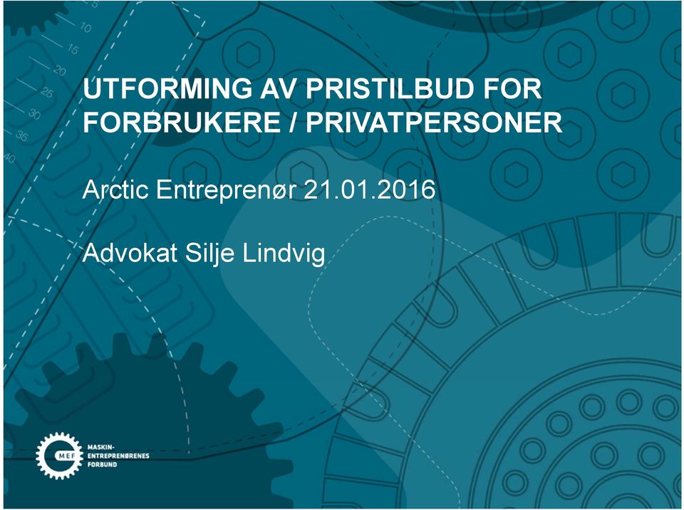 PRIVATPERSONER Arctic