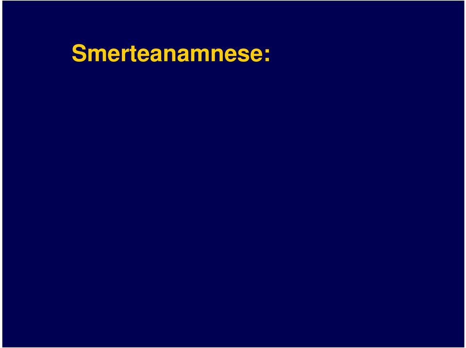 Lokalisasjon/spatialt: Venstre lyske + scrotum. Testikkel kan hovne opp. Periodevis øm i epididymis Smerteintensitet NRS: 6-7 til vanlig, men kan få plutselige støt ved bevegelser som f.