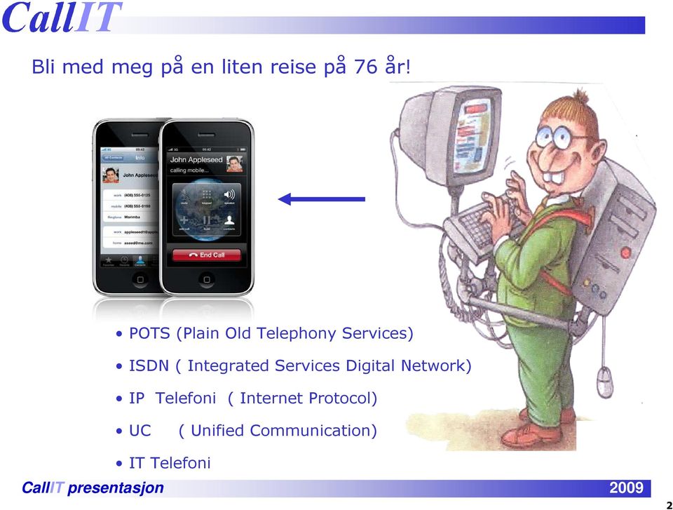Services Digital Network) IP Telefoni ( Internet