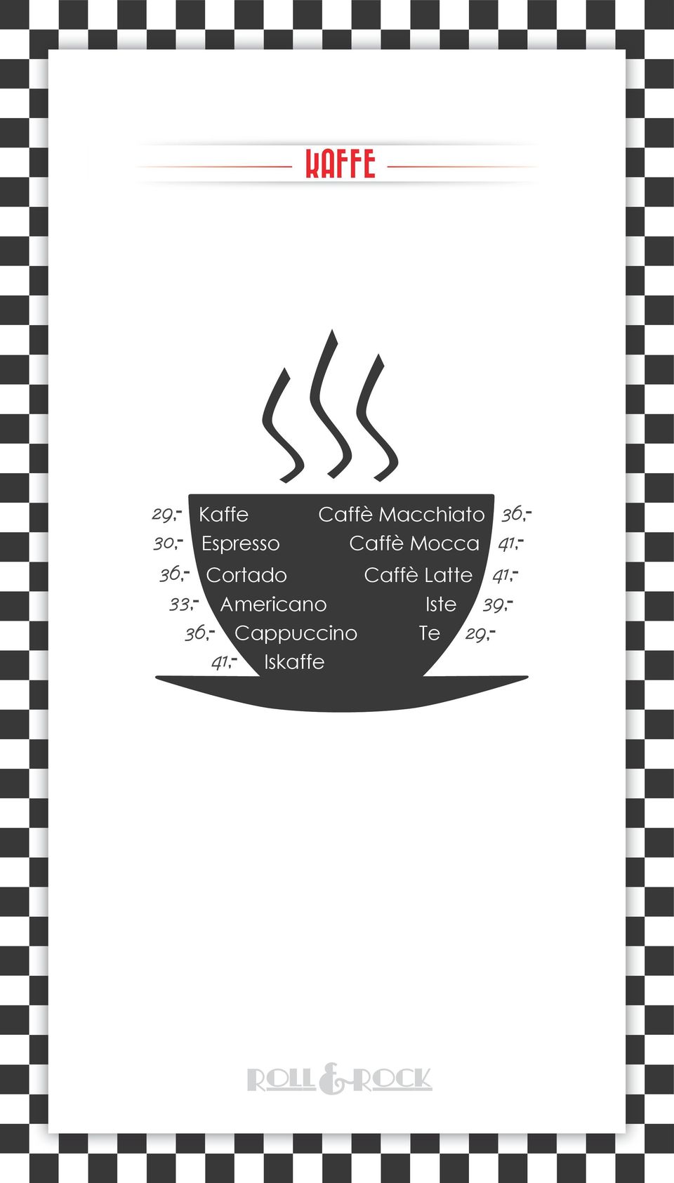 Cortado Caffè Latte 41,33,-
