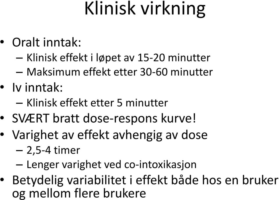 dose-respons kurve!